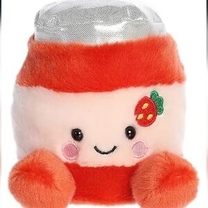 Aurora Adorable Palm Pals JJ Strawberry Jelly Stuffed Animal 5" Plush NEW